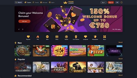 frank casino site oficial